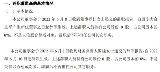 _懂事辞职对股票_董事辞职对股价影响