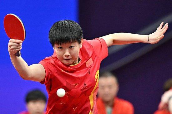 国乒3-击败日本，陈梦上演大逆转！