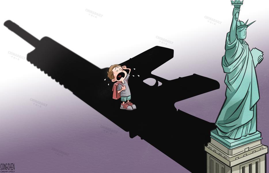 _【世界说】美国儿童枪支死亡率上升87% 美媒：孩子们“正在为政府的不作为付出代价_【世界说】美国儿童枪支死亡率上升87% 美媒：孩子们“正在为政府的不作为付出代价
