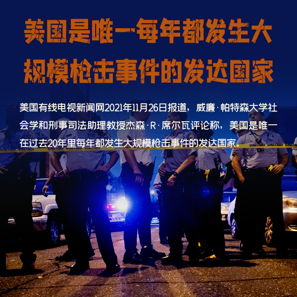 【中国网评】美国枪击案频发背后的“保护人权”悖论_【中国网评】美国枪击案频发背后的“保护人权”悖论_