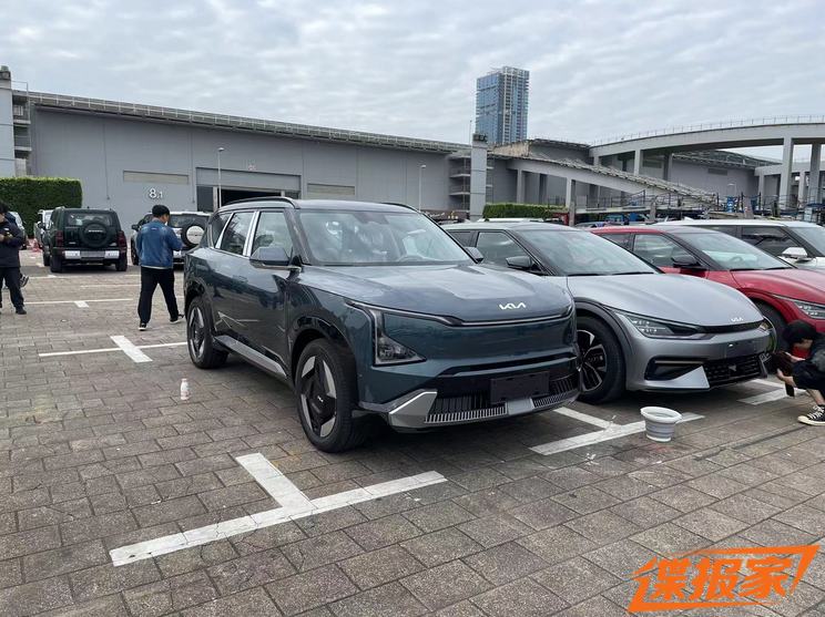 预售15.98-22.98万元起亚全新中型SUVEV5官图发布